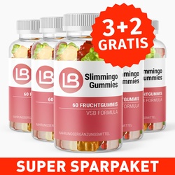 LB Slimming Gummies (60 Stück) 3+2 GRATIS | Leckere Fruchtgummis – Unterstützend beim Abnehmen
