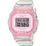 Casio G-Shock Baby-G Summer Jelly (42,1 mm) rosa digitales Zifferblatt/transparentes Harzarmband BGD-565SJ-7ER