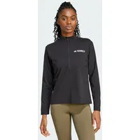 adidas Terrex Multi Climacool Halbreißverschluss-langarm-t-shirt - Black - L