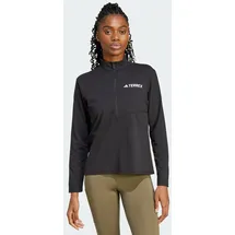 adidas Terrex Multi Climacool Halbreißverschluss-langarm-t-shirt - Black - L
