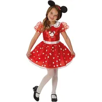 Rubies Disney's Minnie Maus Kostümkleid für Kinder (116)