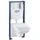Grohe Start Edge Toilette mit Vorwandelement, 39817000,
