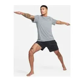 Nike Hyverse s Dri-FIT UV Kurzarm-Oberteil Herren Smoke Grey/Heather/Black L