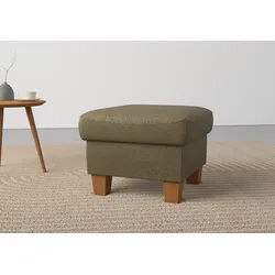 Stauraumhocker HOME AFFAIRE "Caldera", grün (olive), B:58cm H:48cm T:58cm, 100% Polyester, Hocker, Stauraum, auch in Easy Care-Bezug für einfaches Reinigen mit Wasser