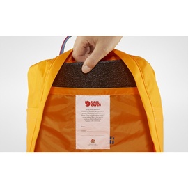 Fjällräven Kanken Rainbow 16 l warm yellow/rainbow pattern