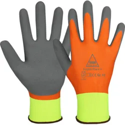 Hase Sicherheitshandschuhe SuperFlex+ Größe 8, Latex vollbeschichtet