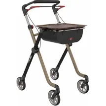 Rehasense Pixel Wohnraumrollator schwarz/champagner