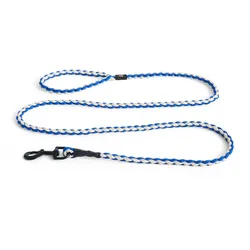 HAY - Dogs Hundeleine, geflochten, blau / off-white