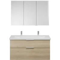 Burgbad Eqio Badmöbel-Set SFAO123R Eiche Dekor Cashmere