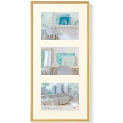 walther + design Walther Design Bilderrahmen Lifestyle 3x15x20 cm Golden