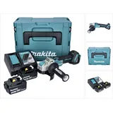 Makita DGA 521 RMX1J inkl. 2 x 4,0 Ah + Ladegerät + Makpac