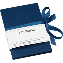Semikolon, Fotoalbum, Fotoalbum Leporello Classico Marineblau (10 x 15 cm, 9 x 13 cm)