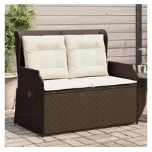 vidaXL Gartenbank 114 x 57 x 67 cm Braun