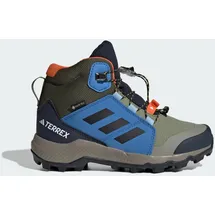 adidas Terrex Mid GTX Kinder Tent Green/Core Black/Ray Blue 38 2/3