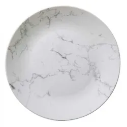 Secret de Gourmet - Speiseteller aus weißem Marmor, 27 cm