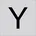 Buchstabe Y 99224 003 Y