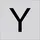 RZB Buchstabe "Y" 99224.003.Y