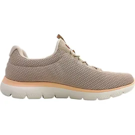 SKECHERS Summits Damen Slip-On Sneaker Beige/Taupe 42
