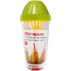 Westmark Mix- und Schüttelbecher 0,5 l Klar/Grün/Gelb