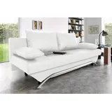 Jockenhöfer GRUPPE "Nancy", 190x81x81 cm Kunstleder SOFTLUX weiß (altweiß), (61589755-0)