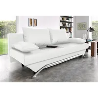 Jockenhöfer GRUPPE "Nancy", 190x81x81 cm Kunstleder SOFTLUX weiß (altweiß), (61589755-0)