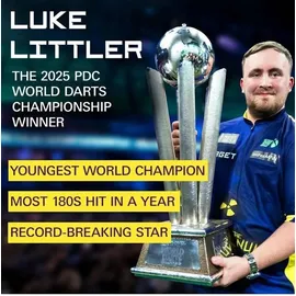 Target Luke Littler World Champion 2025 Edition