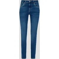 s.Oliver Skinny-fit-Jeans, in coolen, unterschiedlichen Waschungen, Gr. 34 - Länge 34, blue-Stretch, / Skinny Fit Jeans mit Stretch-Anteil Modell Izabell blau, 34/34