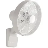 CasaFan AIROS ECO DESIGN WALL WE Wandventilator Weiß mit Fernbedienung, Timer