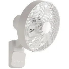 CasaFan AIROS ECO DESIGN WALL WE Wandventilator Weiß mit Fernbedienung, Timer