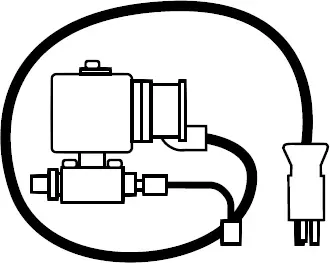 Motordauerlauf mit Adapterstecker und zusätzlichem Magnetventil WL30 - 24000341 ...