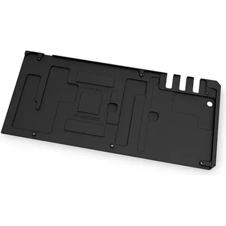 EK Water Blocks 3831109836798, Rückenplatte, Aluminium, Schwarz, EK-Quantum Vector Strix RX 6800/6900 Backplate, GPU Wasserkühler Zubehör