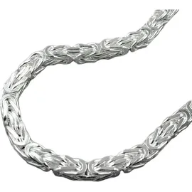 GALLAY Kette 5x5mm Königskette vierkant glänzend Silber 925 70cm