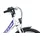 Rezzak 20 Zoll RH 33 cm Lila/Weiß