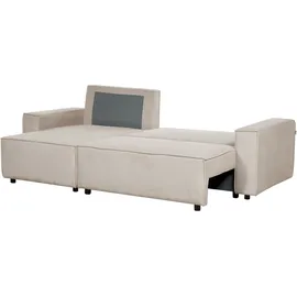Beliani Sofa, ABACKA Ecksofa