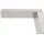 vidaXL Gartendusche grau 0,12 m