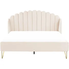Beliani Ambillou 180 x 200 cm Hellbeige