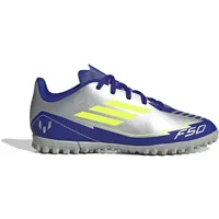 Adidas F50 Club Football Boots Turf Fußballschuhe, Silver met./solar