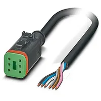 Phoenix Contact Sensor-/Aktor-Kabel, SAC-6P- 5,0-PUR/DTFS