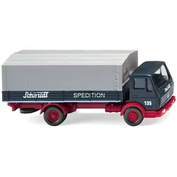 MB NG Spedition Schmidt Pritschen-Lkw Modell von WIKING 1:87