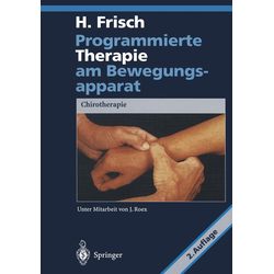 Programmierte Therapie am Bewegungsapparat als eBook Download von Herbert Frisch