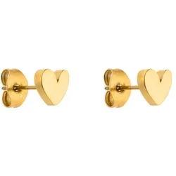 Purelei Ohrringe Tiny Heart mit Herz-Motiv Gold Damen 