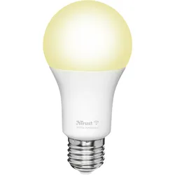 Trust 71285, Intelligentes Leuchtmittel, WLAN, Weiß, LED, E27, A-Form