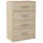 matkam Kommode 60 x 75 x 35 cm Sonoma Eiche