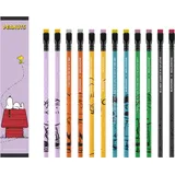 Moleskine Peanuts limitierte Ausgabe Blackwing Set (12 weiche Graphitstifte)