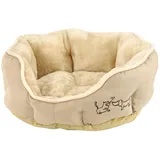 dehner lieblinge Hundebett Sammy 57 x 52 x 14 cm beige