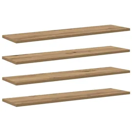 vidaXL Regalbrett 80 x 20 x 1,5 cm Braun