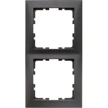 Berker Rahmen 2-fach anthrazit matt