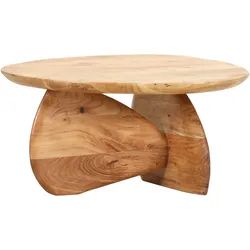 Couchtisch GUTMANN FACTORY, beige (natur, natur, natur), B:68cm H:35cm T:70cm, Tische