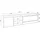 SKRAUT HOME Lowboard 212x50x35 cm Beige Holzwerkstoff