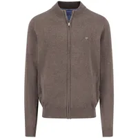 Fynch Hatton Sfpk212 Vollreißverschluss Pullover - Earth - 3XL